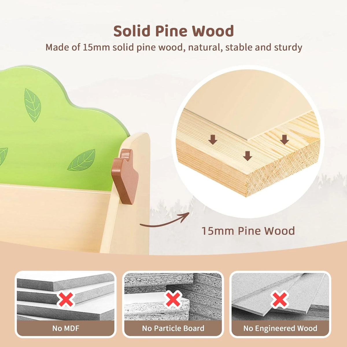 OOOK BOOKSHELF-TREE storage - view 6 | Marah Kids