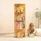 OOOK 4-Tier Rotating Bookshelf storage - view 2 | Marah Kids