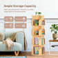 OOOK 4-Tier Rotating Bookshelf kids furniture - view 5 | Marah Kids