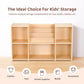 OOOK Montessori Shelf Cubby and Book Storage kids furniture - view 5 | Marah Kids