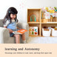 OOOK Montessori Shelf Cubby and Book Storage kids furniture - view 7 | Marah Kids