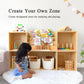 OOOK Montessori Shelf Cubby and Book Storage storage - view 8 | Marah Kids