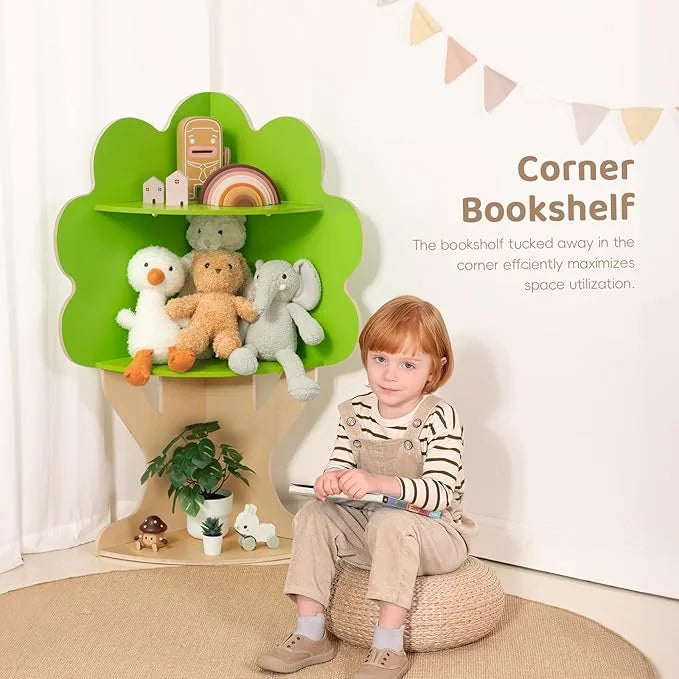 OOOK Tree-Shaped Corner Shelf kids furniture - view 3 | Marah Kids