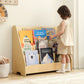 OOOK Tiered Bookcase storage - view 4 | Marah Kids