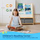 OOOK Tiered Bookshelf with Storage Cubby storage - view 2 | Marah Kids