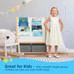 OOOK Tiered Bookshelf with Storage Cubby kids furniture - view 3 | Marah Kids