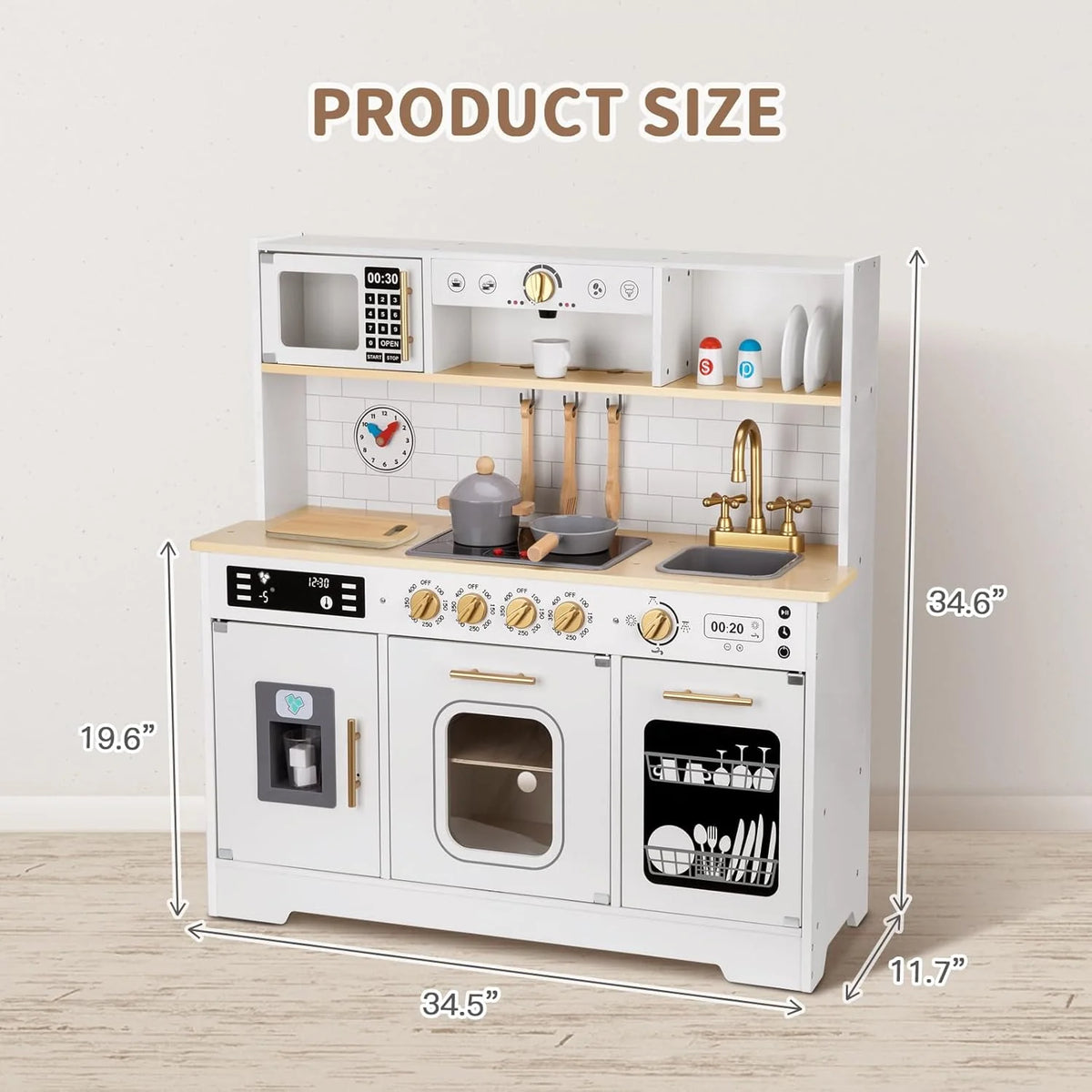 OOOK KITCHEN SET pretend play - view 3 | Marah Kids
