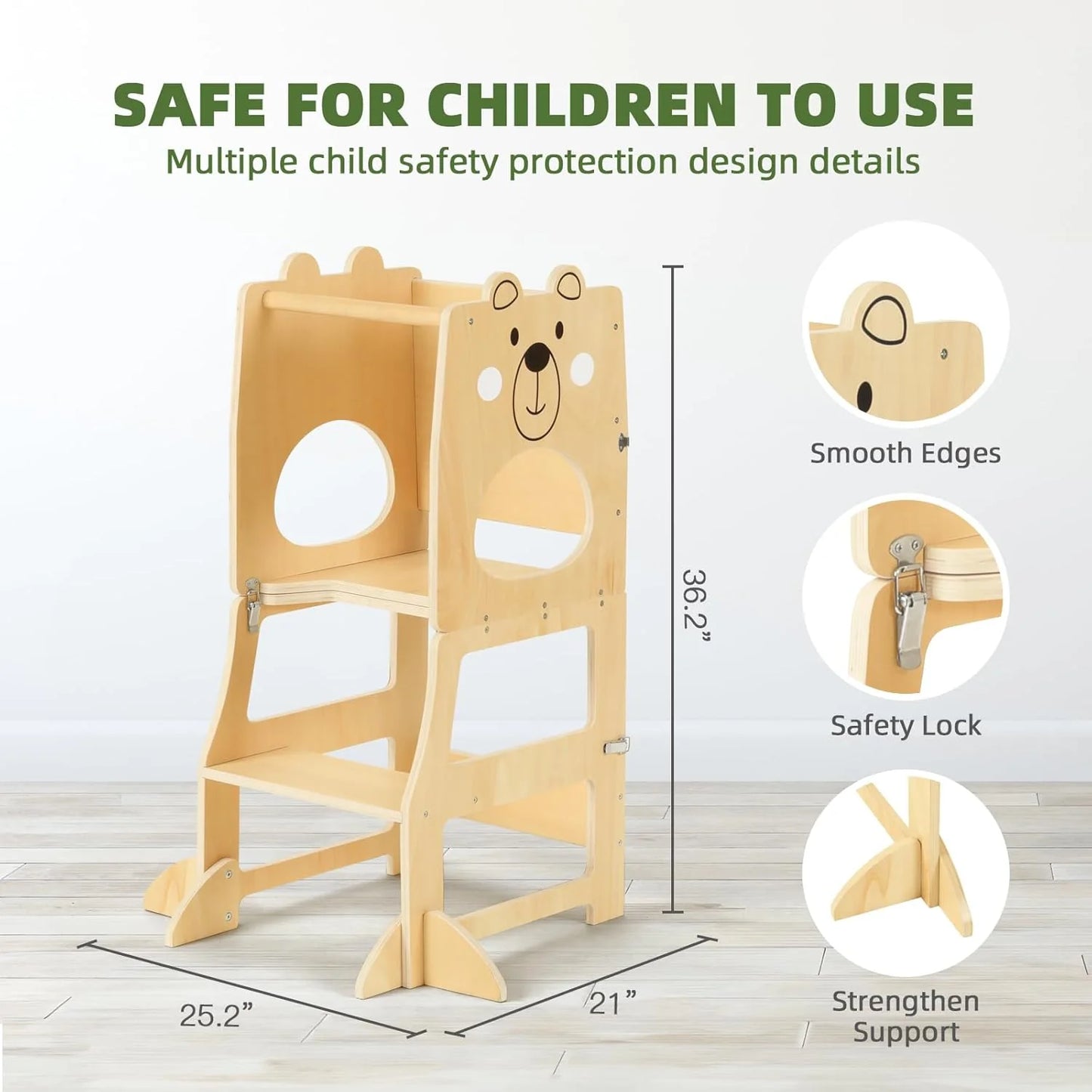OOOK LEARNING TOWER 3 IN 1 kids furniture - view 2 | Marah Kids