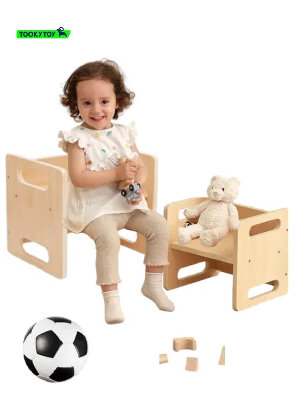 OOOK Montessori Nesting Table and Chair Set - Marah Kids