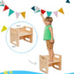 OOOK Montessori Nesting Table and Chair Set - Marah Kids