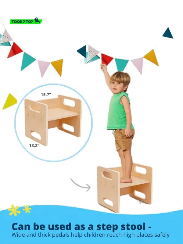 OOOK Montessori Nesting Table and Chair Set - Marah Kids
