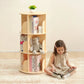 OOOK 3-Tier Rotating Bookshelf storage - view 2 | Marah Kids