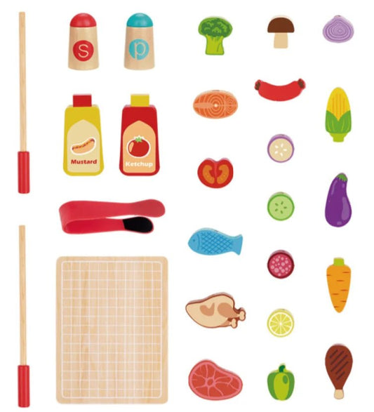Oook BBQ GRILL PLAYSET - Marah Kids