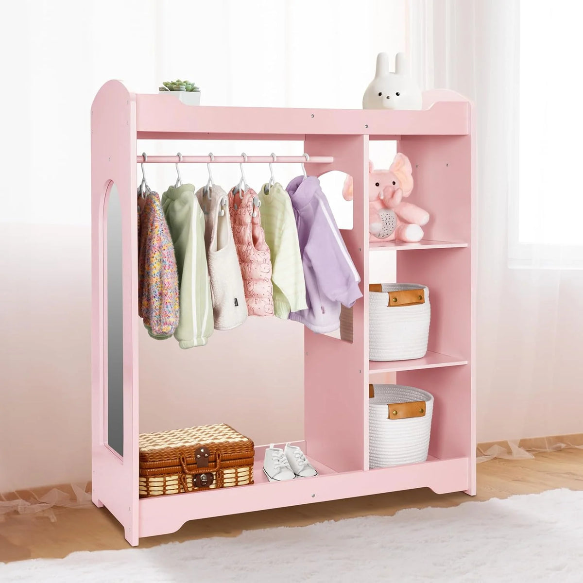 OOOK KIDS DRESS UP STORAGE WITH MIRROR storage - view 2 | Marah Kids