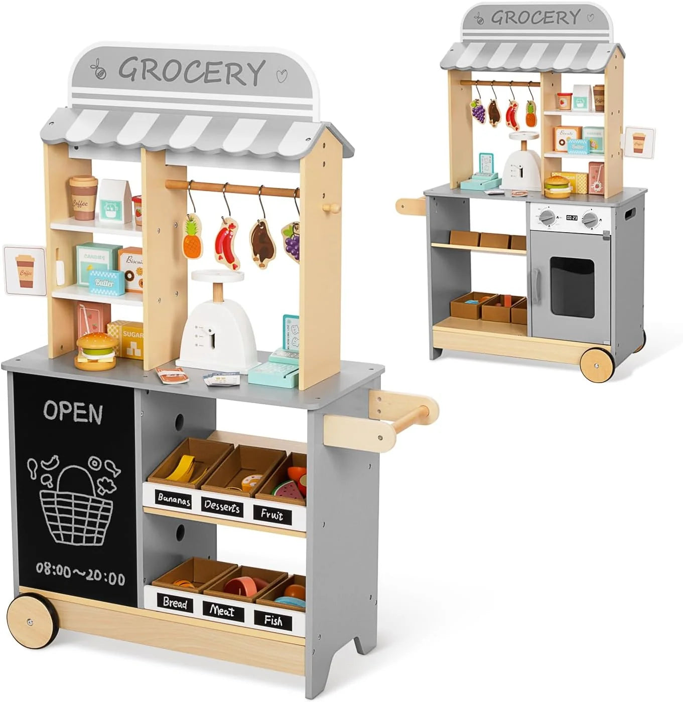 OOOK GROCERY STORE pretend play - Marah Kids UAE