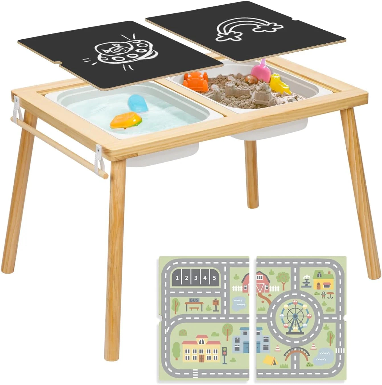 OOOK SENSORY TABLE KIDS ACTIVITY TABLE kids furniture - view 2 | Marah Kids
