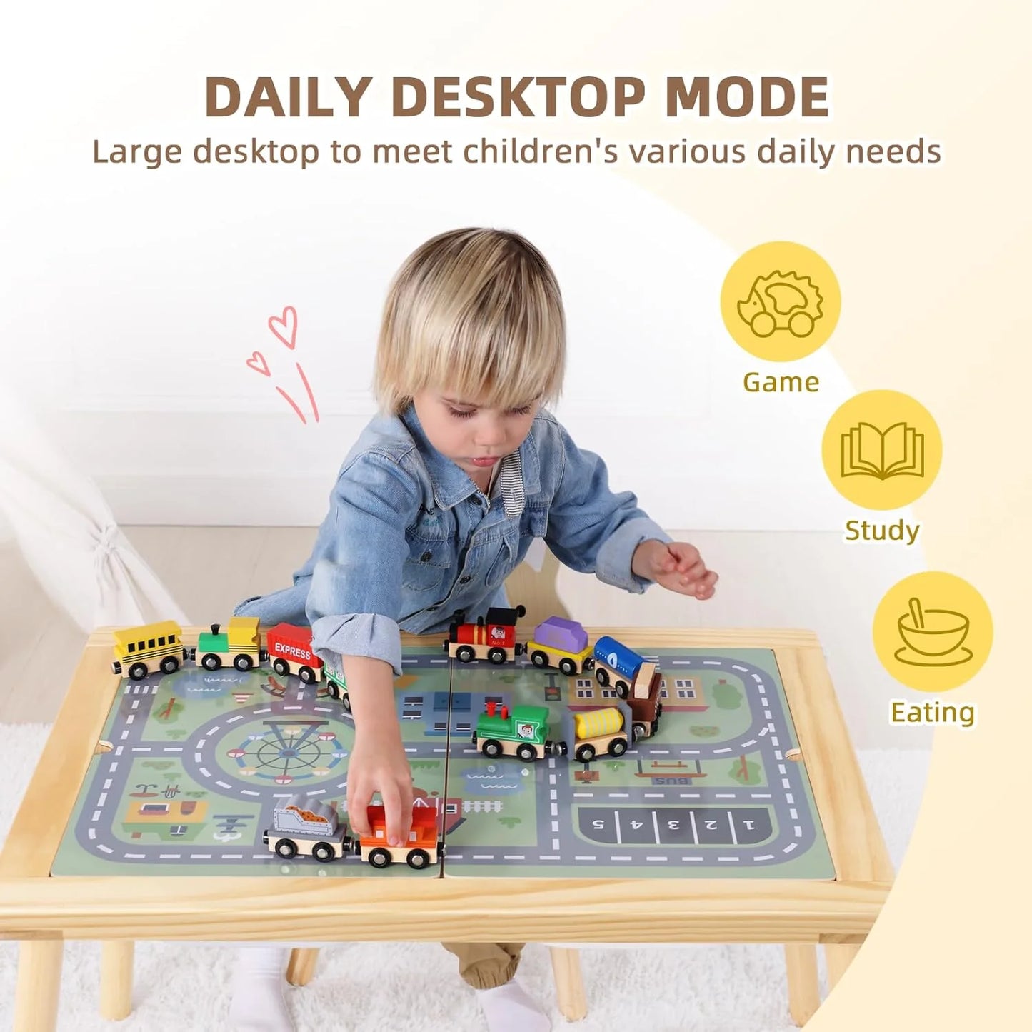 OOOK SENSORY TABLE KIDS ACTIVITY TABLE kids furniture - view 4 | Marah Kids