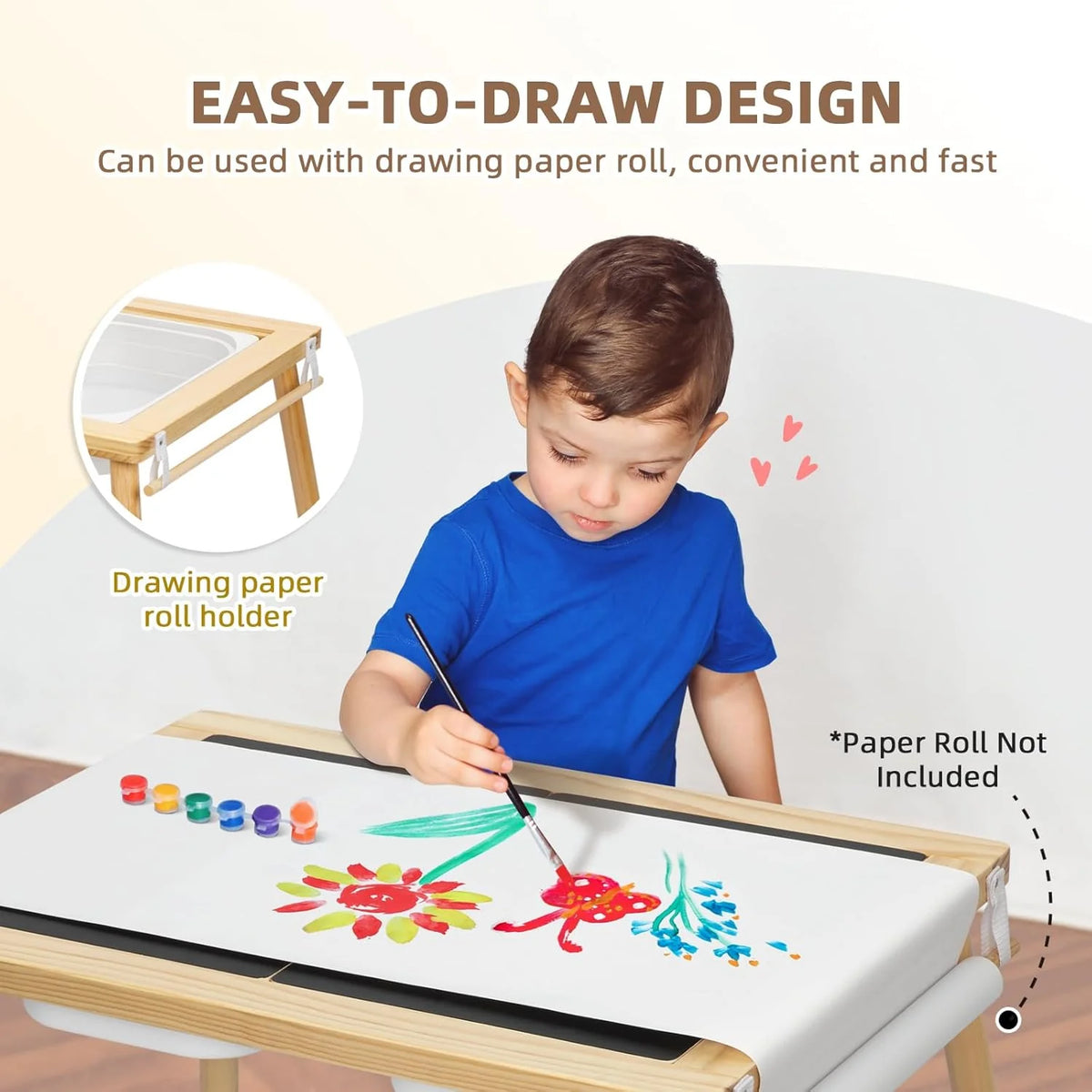 OOOK SENSORY TABLE KIDS ACTIVITY TABLE kids furniture - view 6 | Marah Kids