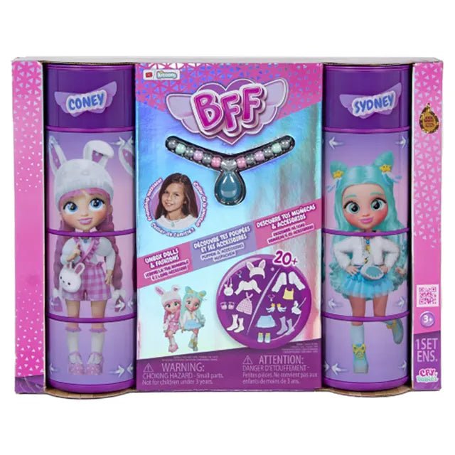 IMC Cry Babies Bff Doll Coney&Sydney 8" - Marah Kids