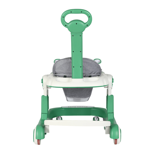 5 in 1 Baby Push Walker Sit - to - Stand Learning Walker Kids Rocking - Green 6 - 24 Months - Marah Kids