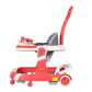 5 in 1 Baby Push Walker Sit - to - Stand Learning Walker Kids Rocking - Red 6 - 24 Months - Marah Kids