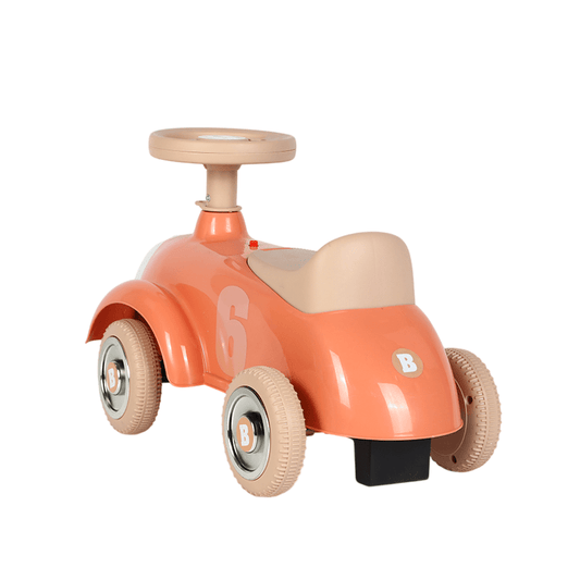 Vintage Push Car Foot to Floor - Orange - Marah Kids
