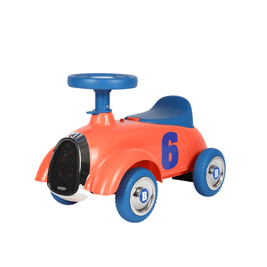 Vintage Push Car Foot to Floor - Off Pink - Marah Kids