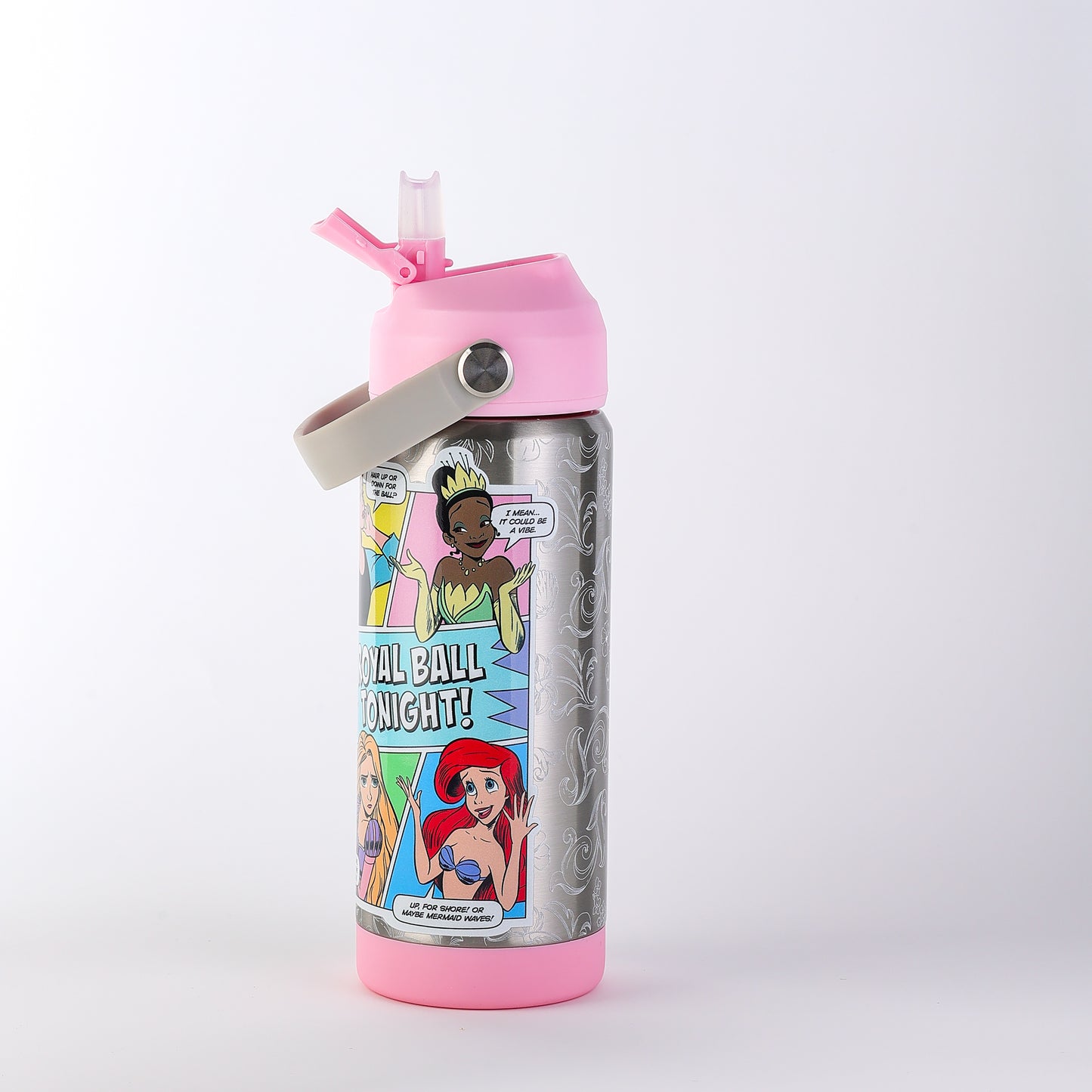 Disney Princess Stainless Steel Water Bottle 500ml