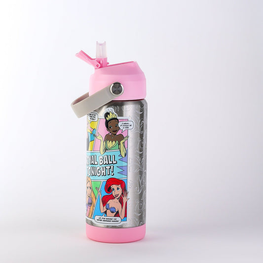 Disney Princess Stainless Steel Water Bottle 500ml - Marah Kids