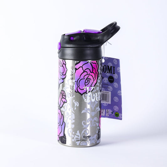 Sanrio Kuromi Stainless Steel Water Bottle 400ml - Marah Kids