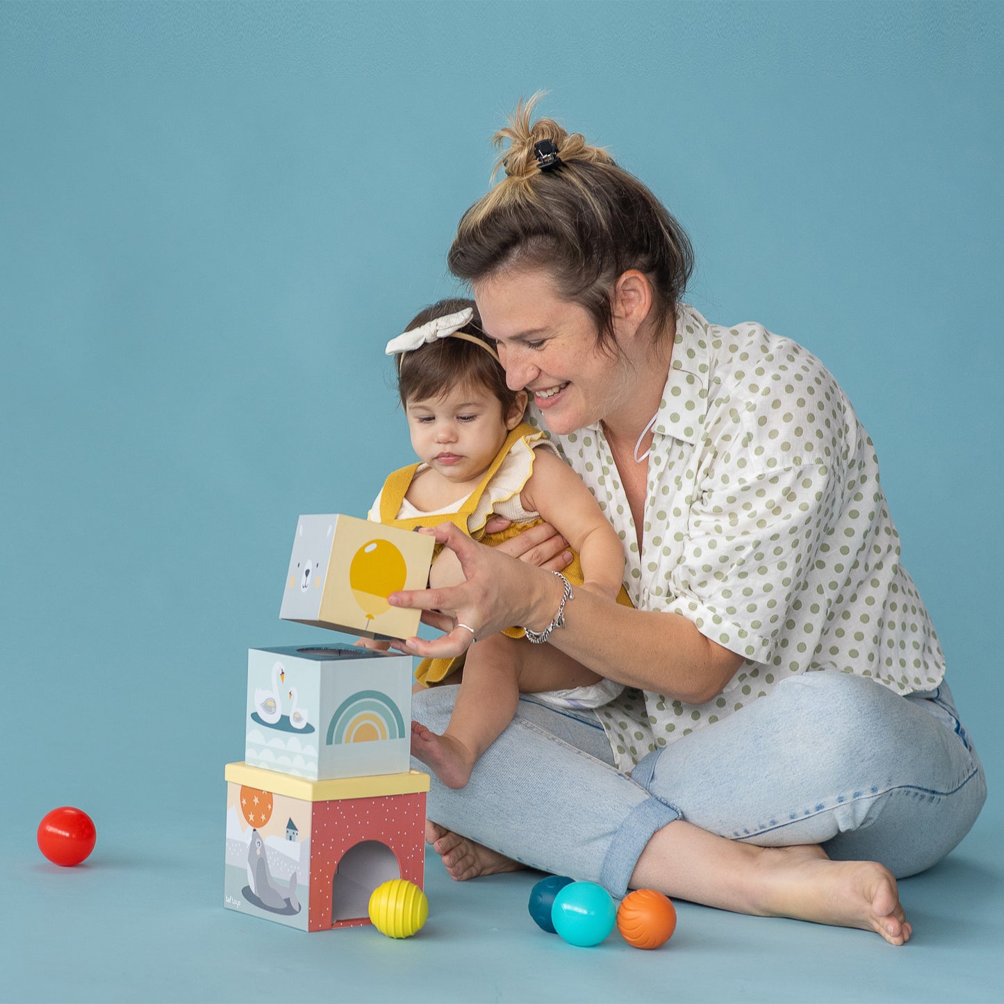 Taf Toys - North Pole Ball Drop Stacker