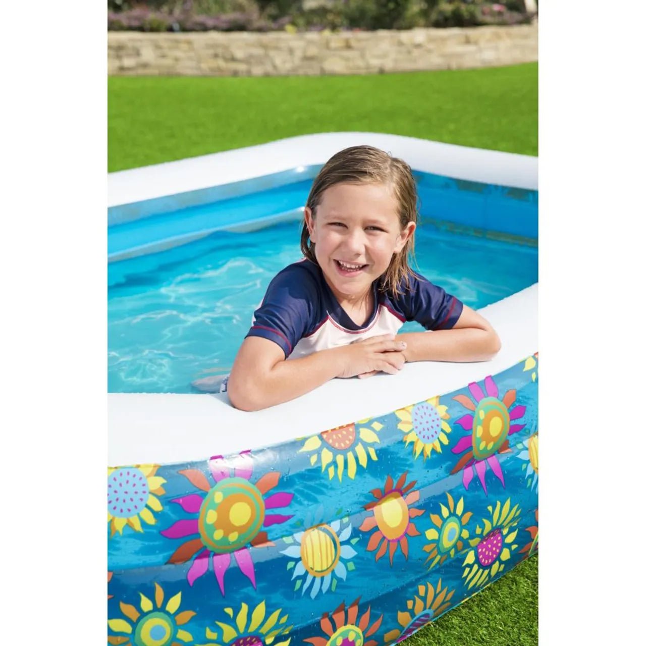 Bestway Pool Happy Flora Kid 305 x 183 x 56 cm - Marah Kids