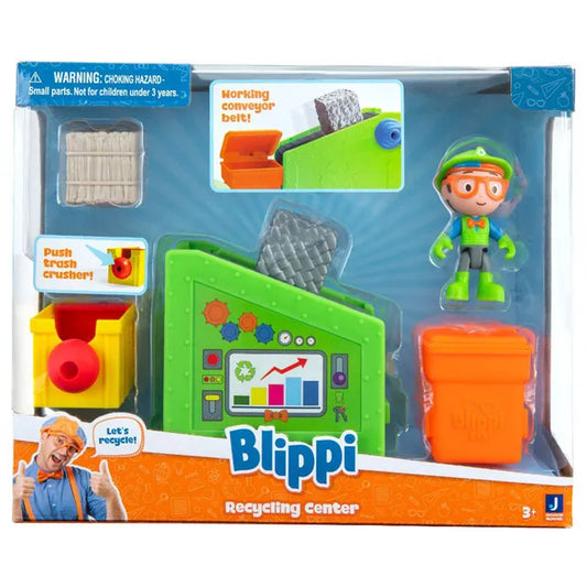 Jaswar - Blippi Little Recycling Center Playset