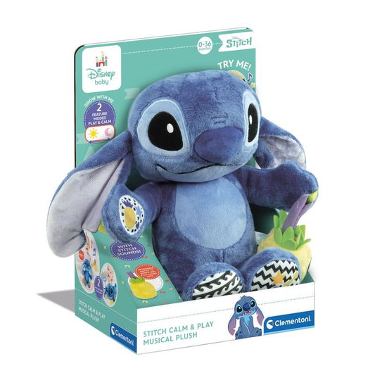 Disney Baby Stitch Calm & Play Battery Operated