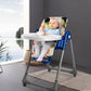 Graffiti High Chair - Blue - Marah Kids