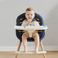 2 - in - 1 Convertible High Chair - Brown - Marah Kids