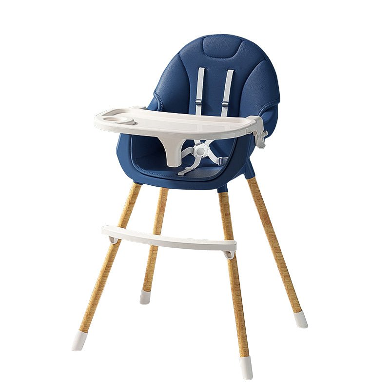 2 - in - 1 Convertible High Chair - Navy Blue - Marah Kids