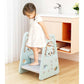 Lovely Baby - Step Stool - Green - Marah Kids