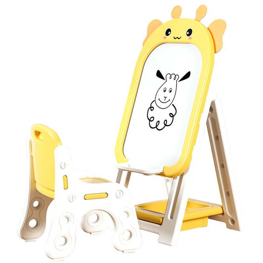 Drawing Board & Chair - Yellow - Marah Kids