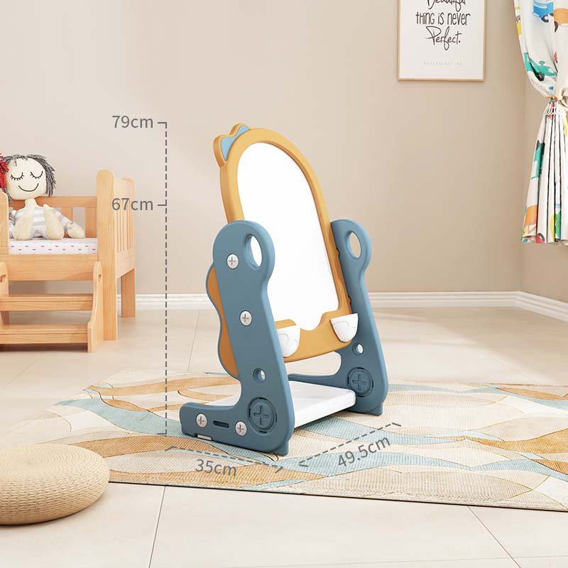Lovely Baby - Drawing Board & Chair - Blue - Marah Kids