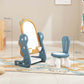Lovely Baby - Drawing Board & Chair - Blue - Marah Kids