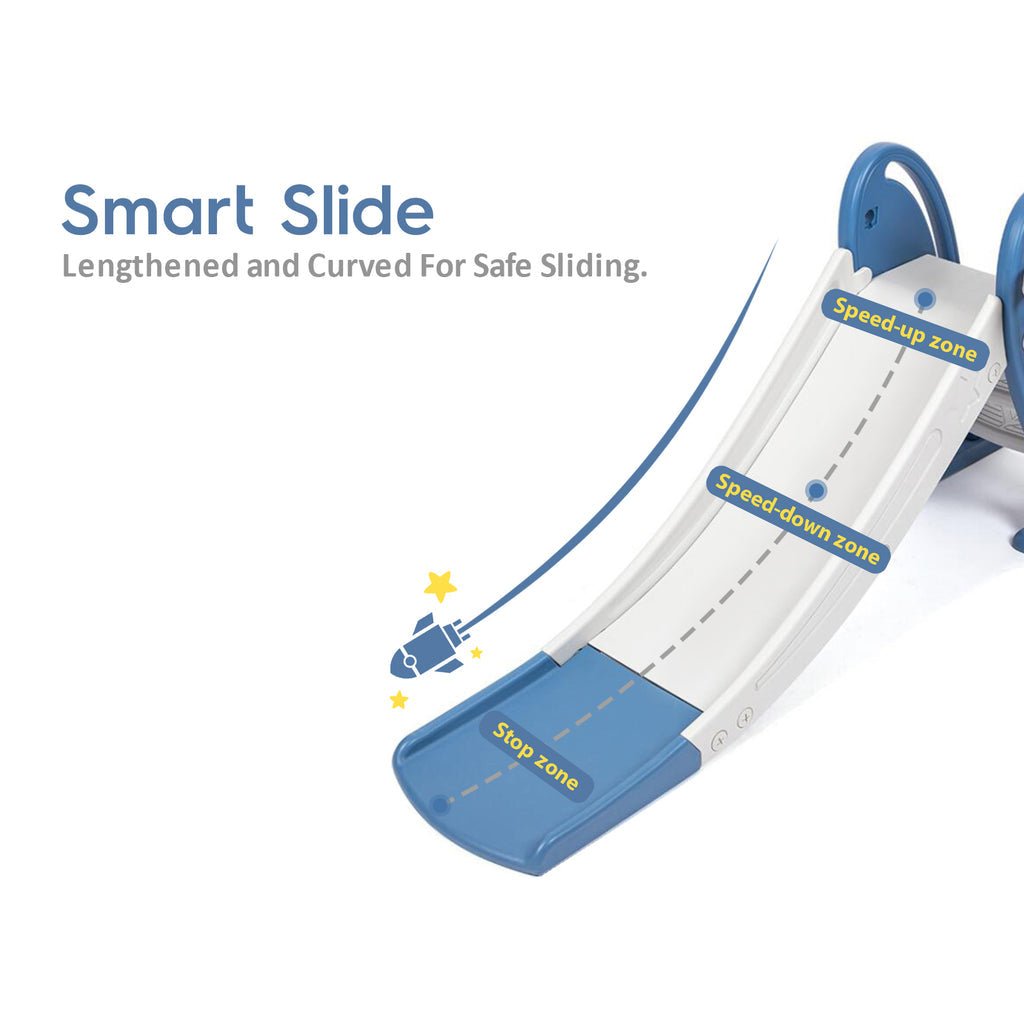 Lovely Baby - Baby Slide - White - Marah Kids