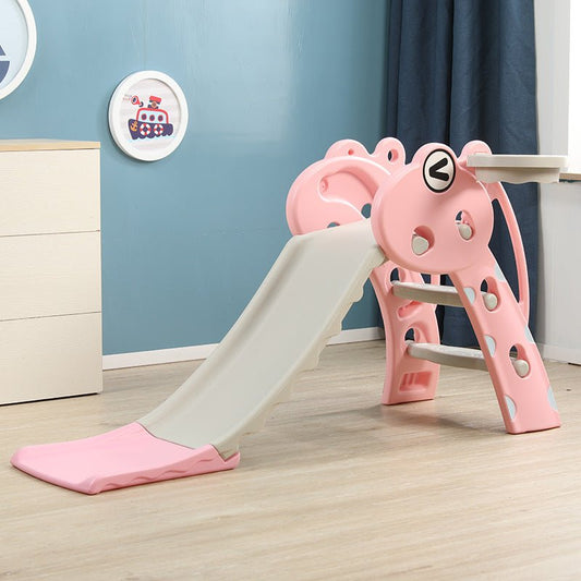 Slide W/ Basketball Hoop - Pink - Marah Kids