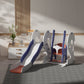 Slide & Swing Set w/ Basketball Hoop - Marah Kids