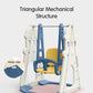 Slide and Swing Set with Basketball Hoop and Football Goal - Marah Kids