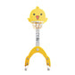 Basketball Stand w/ Football Goal - Yellow - Marah Kids