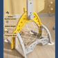 Basketball Stand w/ Football Goal - Yellow - Marah Kids