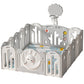Kids Rabbit Playpen - W/ Basketball Hoop - 16 pcs - Marah Kids