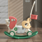 3 - In - 1 Rocking Lion & Push Car - Green - Marah Kids