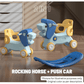 3 - In - 1 Rocking Lion & Push Car - Green - Marah Kids